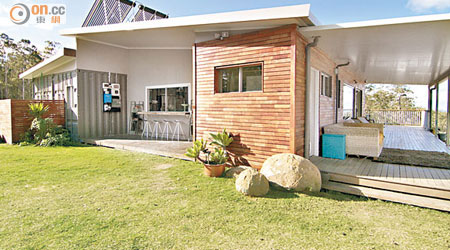 由貨櫃改建的民宅在澳洲愈來愈受歡迎。（集裝箱建築集團圖片）