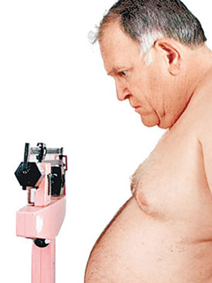 調查指女士偏愛較肥胖的男子。（互聯網圖片）