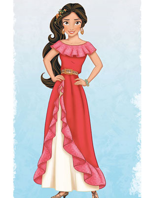 艾蓮娜是迪士尼首名拉丁裔公主。（互聯網圖片）