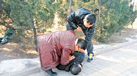 警方成功拘捕劉姓男子。（互聯網圖片）