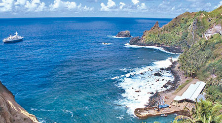 皮特克恩島坐擁太平洋無敵海景。（互聯網圖片）