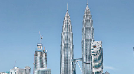 吉隆坡著名地標雙子塔面臨恐襲威脅。（資料圖片）