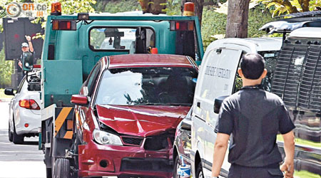 警方曾向疑犯所坐的汽車開槍。（資料圖片）