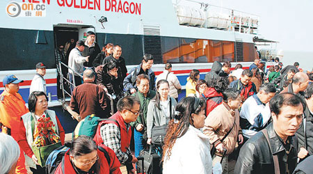 台灣遊客到大陸旅遊將不再需要簽注。（資料圖片）