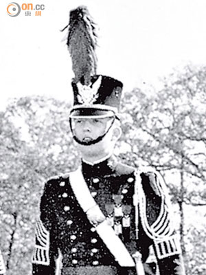 特朗普一九五九年入讀紐約軍校時所攝。
