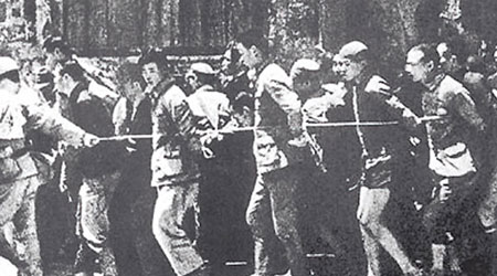 大量勞工於二戰時期被運至日本勞役。（互聯網圖片）