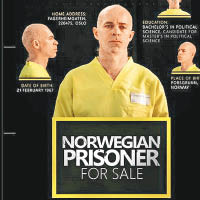 挪威人質 <br>挪威男子奧夫斯塔亦遭綁架。（互聯網圖片）