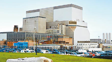 英國欣克利角核電站項目曾因資金問題而延誤。（互聯網圖片）