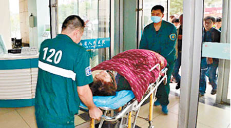 山西省人民醫院被指託詞拒收危重病人。（互聯網圖片）