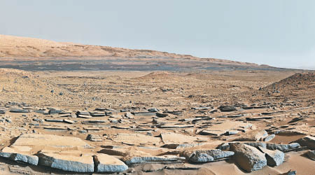 火星現時一片乾旱。