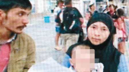 曼谷四面佛爆炸案疑犯溫納與土耳其籍丈夫達武特奧盧羲。