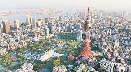 東京灣於約一個小時內，發生多達五次輕微地震。