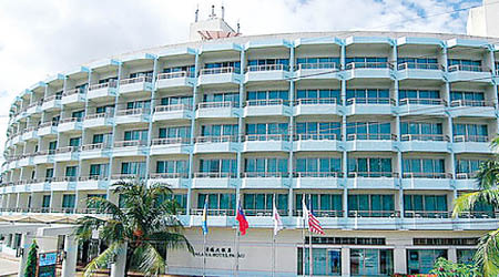 國民黨擁有帛琉大飯店八成股權。（互聯網圖片）