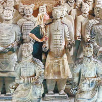 里奇曾到訪中國西安兵馬俑。