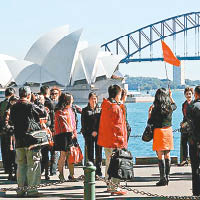 中國遊客喜愛到澳洲旅遊。（資料圖片）