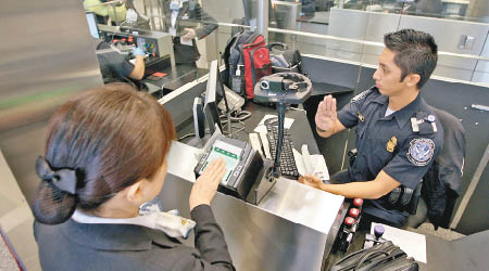 美方指新規定有助於加快中國旅客入境美國。