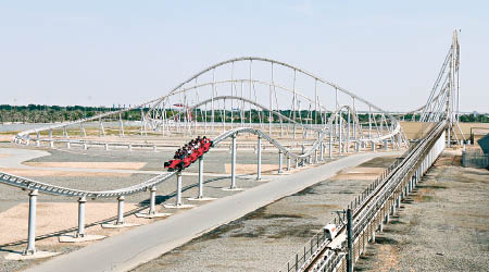 法拉利早在阿布扎比興建首個主題樂園。（資料圖片）