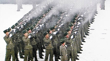 北韓偵察總局是人民軍的核心組織。圖為北韓士兵。