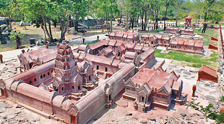 泰方稱興建迷你版柏威夏寺旨在向柬埔寨施壓。（互聯網圖片）