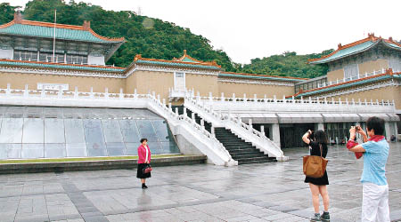 陸客減少，台灣故宮遊客勢更疏落。（資料圖片）