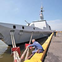 法國海軍拉斐特級護衞艦「蓋普拉特號」月初到訪菲律賓。