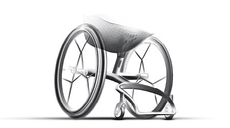 3D打印輪椅能解決不合身問題。