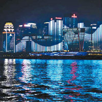 杭州錢塘江打造主題燈光秀，迎接G20峰會。（互聯網圖片）