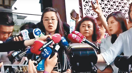 李婉鈺昨午到北檢控告《台壹》加重誹謗。（互聯網圖片）