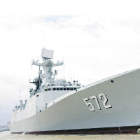 海軍亦派出導彈護衞艦衡水艦參加軍演。