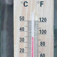 鐵皮屋安裝了降溫器後，溫度下降至三十五度。（互聯網圖片）