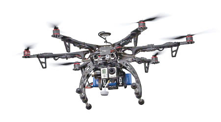 美國FAA公布商用小型無人機的安全守則。（資料圖片）