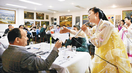 北韓在外國設有多間餐廳。（資料圖片）