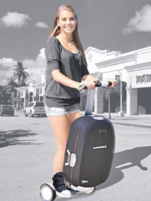 智能行李箱功能多，可迎合不同人士需要。