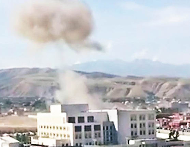 汽車彈衝華使館吉爾吉斯恐襲6死傷