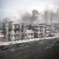 敍利亞內戰持續多時，戰火摧毀大量建築物。（資料圖片）