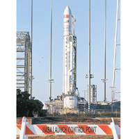 火箭會為ISS運送補給物資。