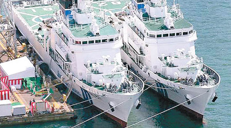 日本將向菲律賓、馬來西亞提供各兩艘巡邏船。