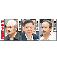 近年下台高官