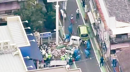 橫濱市大久保發生奪命車禍。