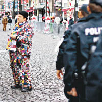 德國警方關注恐怖小丑的問題。（資料圖片）