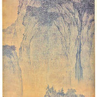 《谿山行旅圖》為北宋畫家范寬名作。（中時電子報圖片）