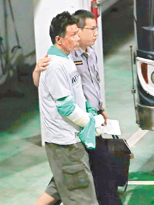 台北地檢署考慮疑犯林英昌（左）犯嫌重大，求刑三十年。