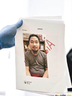印尼搗破恐襲陰謀，疑犯威巴哇（圖）被警拘捕。（互聯網圖片）