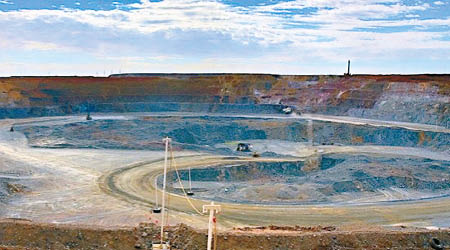 「奧尤陶勒蓋」銅金礦陷入經營危機。（互聯網圖片）
