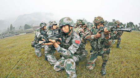日本和越南擔憂中國軍力（圖）發展構成的威脅。