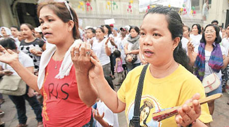 杜特爾特的鐵腕掃毒政策，惹來部分國民反對。（資料圖片）