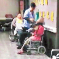 哈爾濱一間老人院被揭發有女護理員對老翁強行餵食及掌摑。