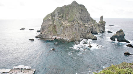 南韓在平昌冬奧官網上標示獨島（圖），惹來日方反對。（資料圖片）