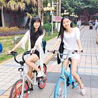 共享單車近期在內地大受歡迎。
