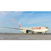 卡塔爾航空公司推出全球最長民航線。